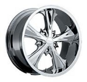 Tire Wheels on Trucks  And Motorcycles   For Sale  20 Inch Chrome Rims W  Tires